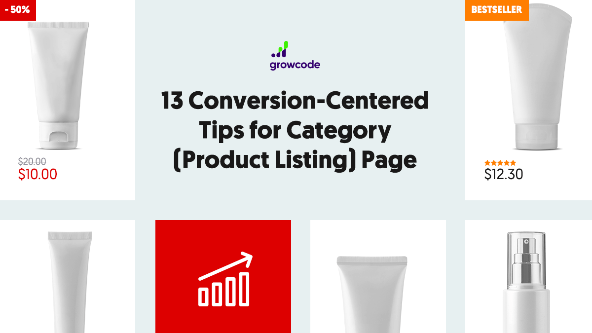 13 Conversion-Centered Tips for Category (Product Listing) Page