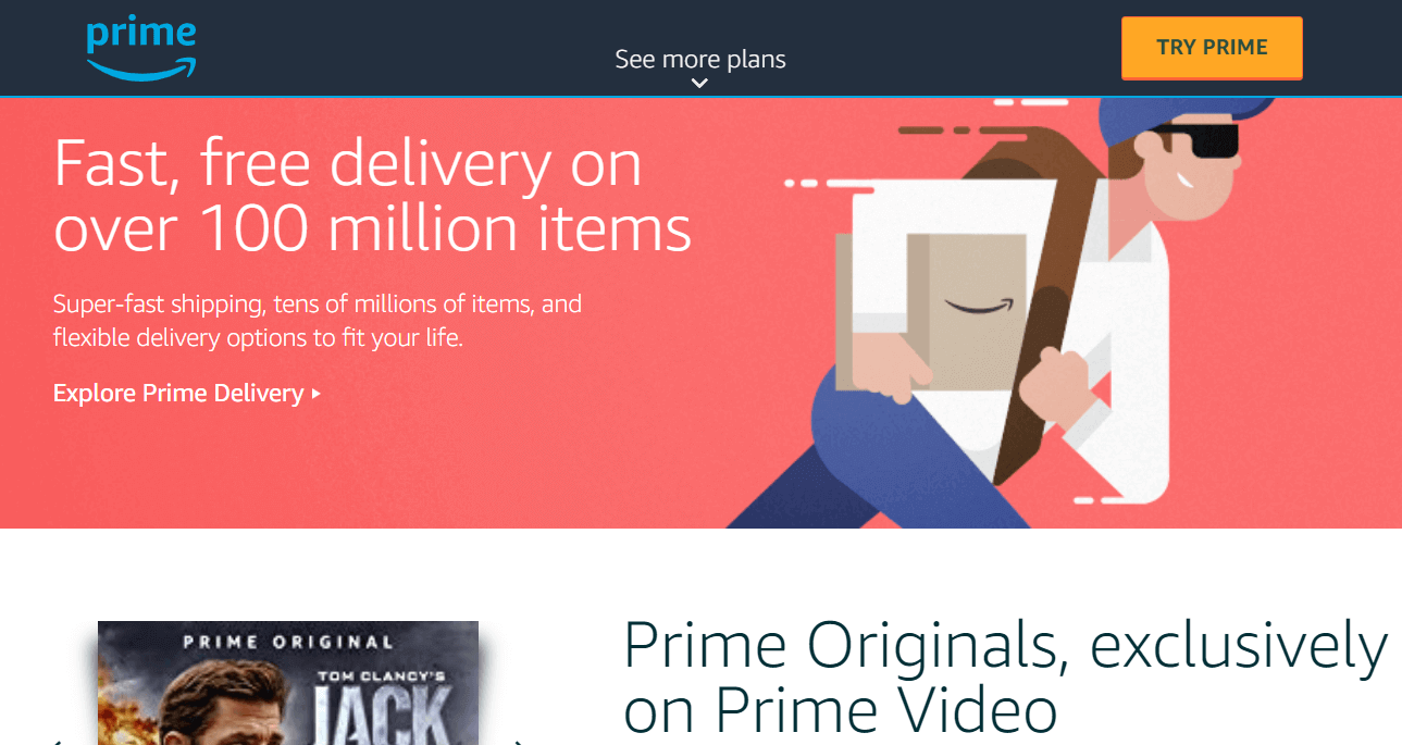 Amazon's Prime value proposition