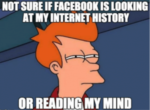 Facebook remarketing meme